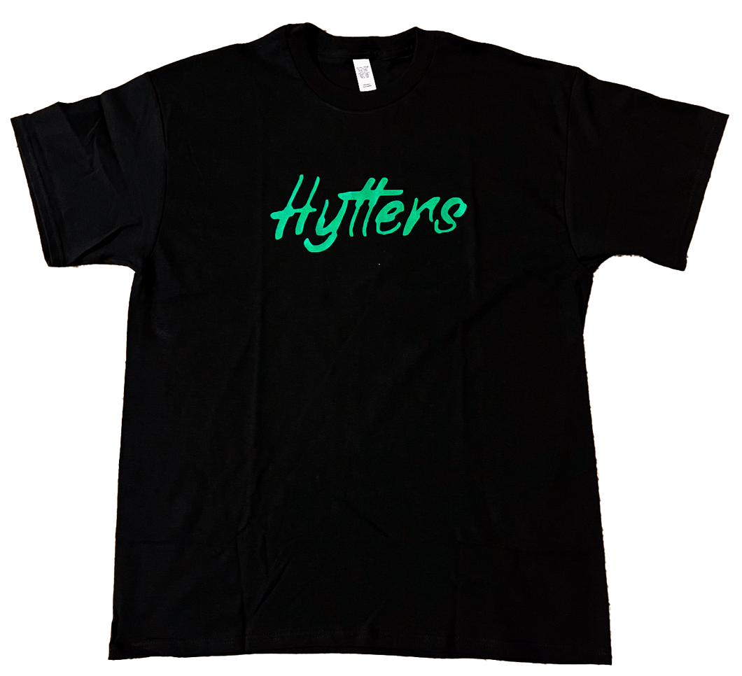 Deep Forest Green Hytters Logo Black T-Shirt