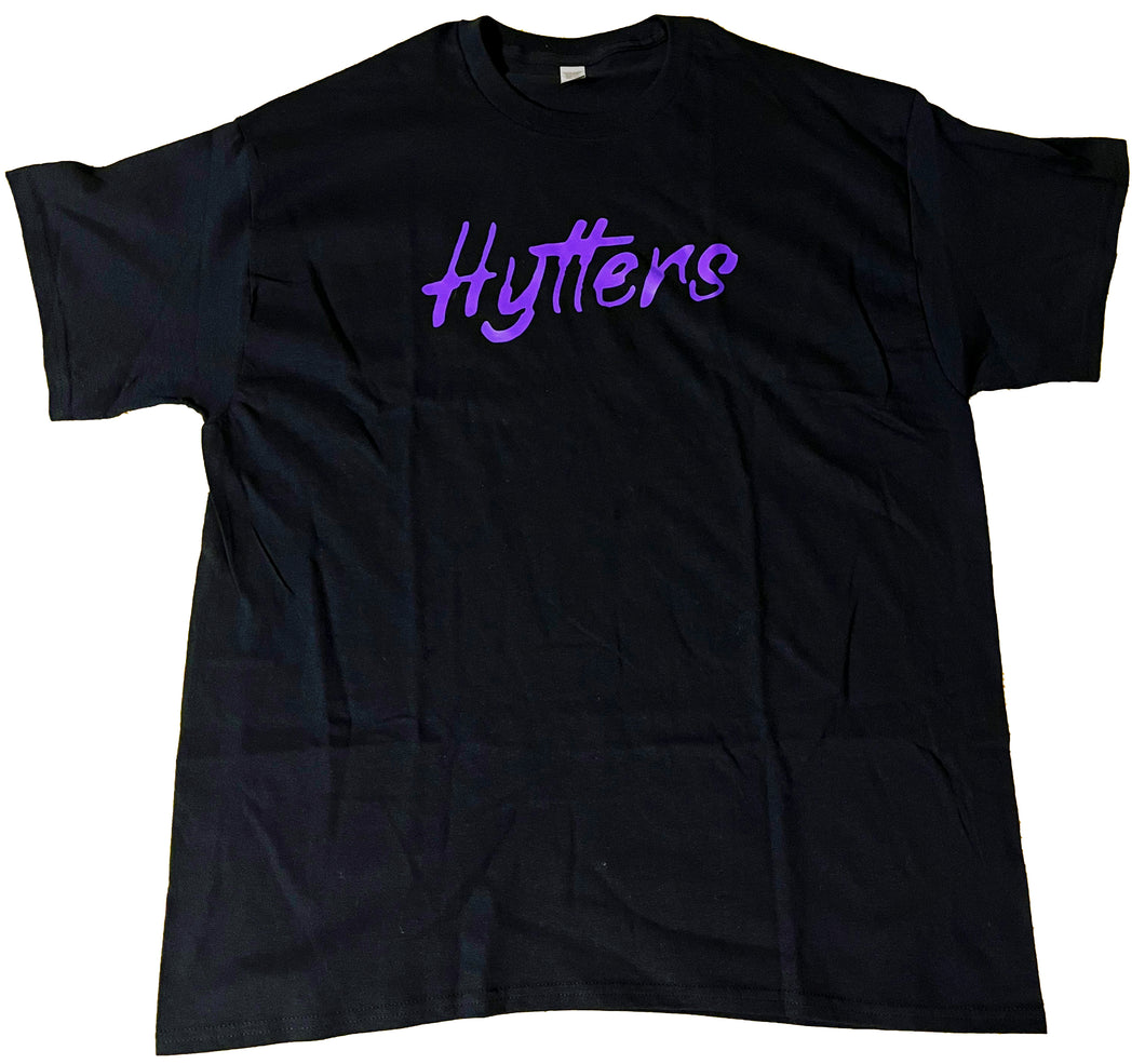 Prince Purple Logo Hytters Black T-Shirt