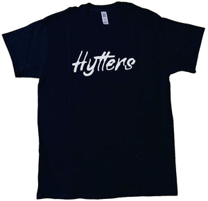 Classic White Hytters Logo Black T-Shirt