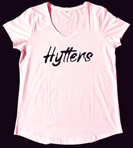 Classy Lady Black Hytters Logo Women's White T-Shirt