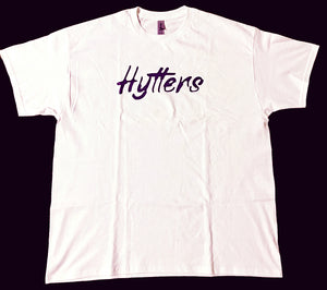 Purple Reign Hytters Logo White T-Shirt